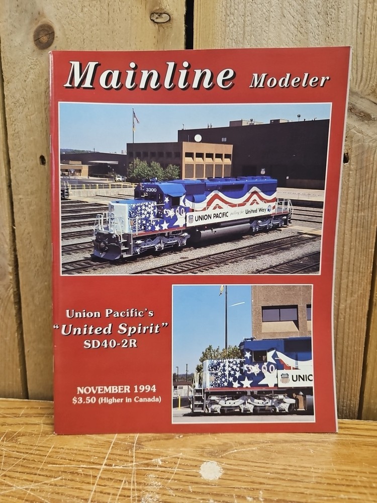 Vintage Mainline Modeler Magazine November 1994