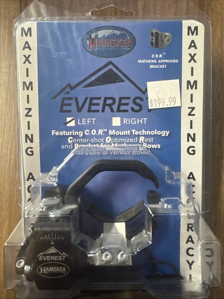 NEW Hamskea Everest Rest with Mathews Bracket- Left Hand / LH
