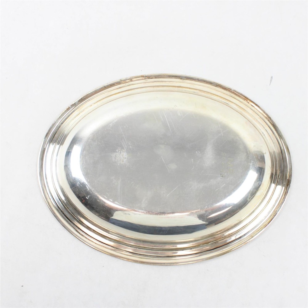 Vintage Sheffield Silver Co. Silverplate Serving Bowl 10"x8"