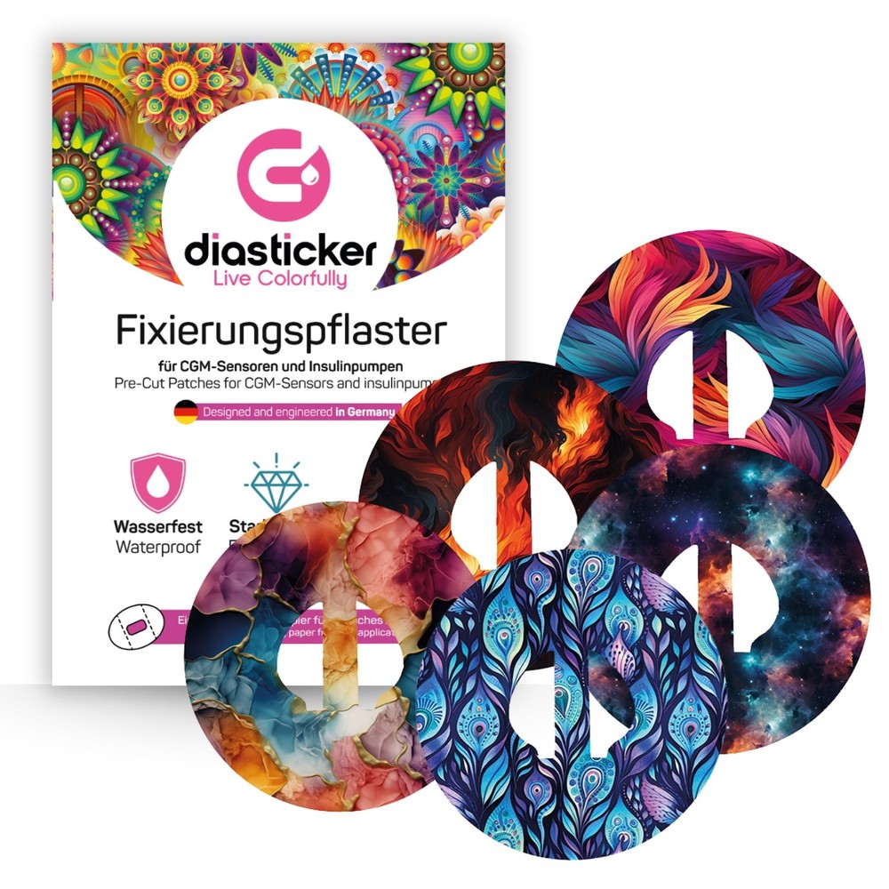 Guardian Patch - Mixed Pack - COLORFUL | Diasticker®