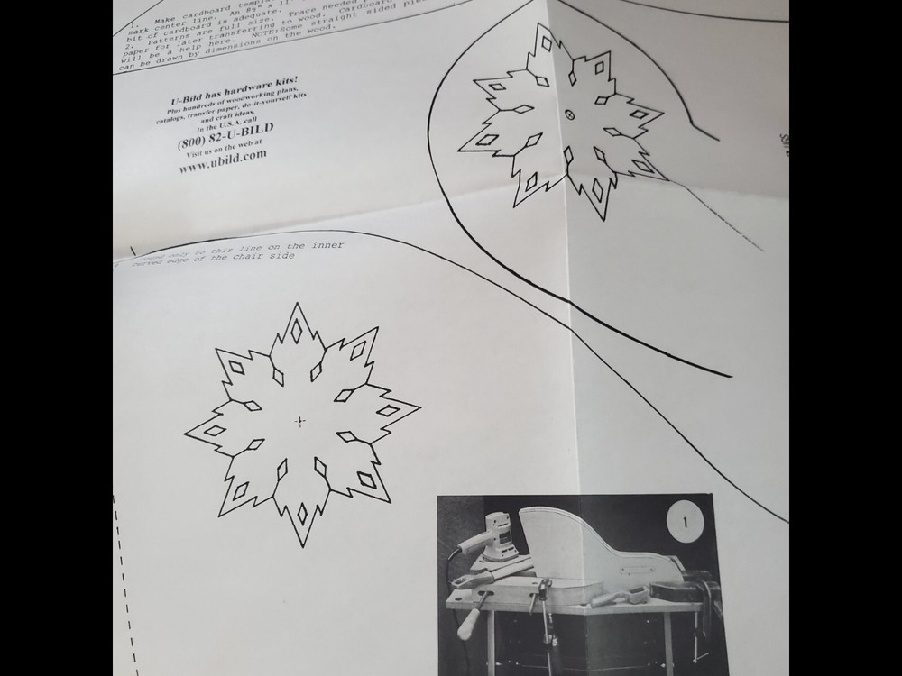 Pattern Woodworking Vintage