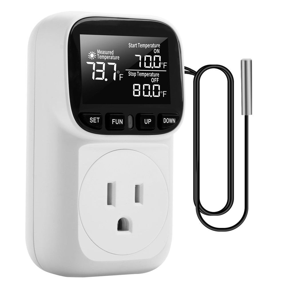 Controller Outlet - Precise Heating/Cooling Control for Digital Temperature