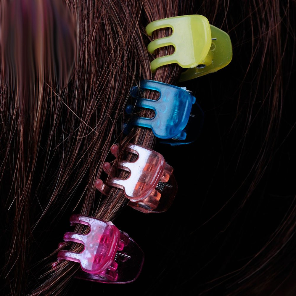 Classics Mini Claw Clips - 2 Count (Pack of 1), Assorted Colors - Great for Easi