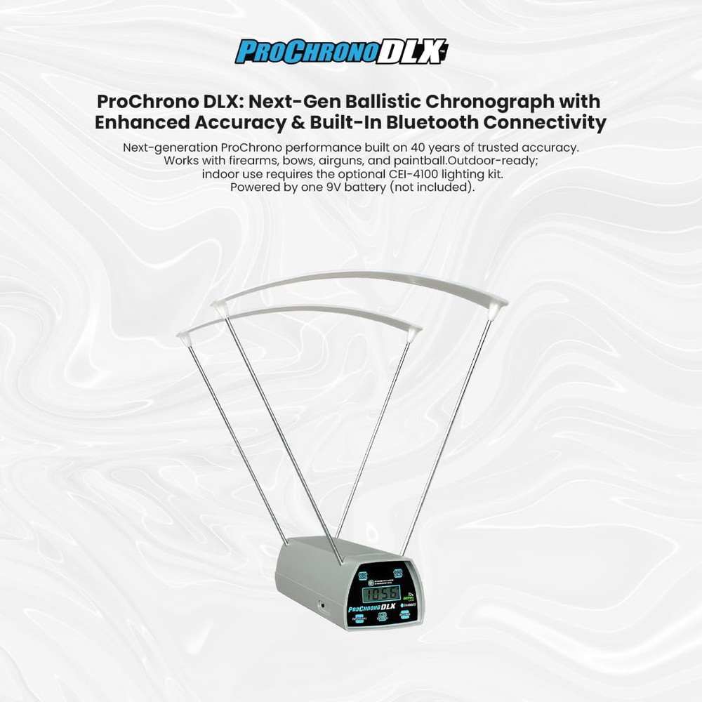 Competition Electronics Prochrono DLX Chronograph White