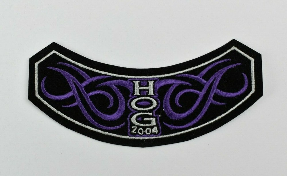 Harley Davidson Owners Group HOG Members 2004 Rocker Patch