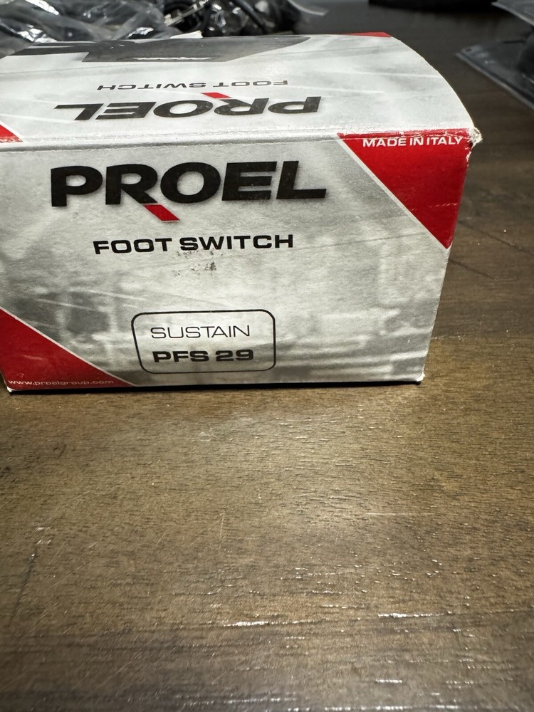 Proel PFS29 Keyboard Sustain Foot Switch