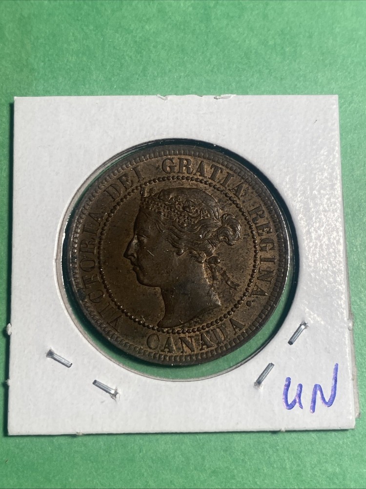 1896 Canada 1 Cent AU