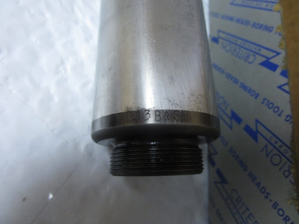 Criterion 0.13 B&S Boring Head Shank