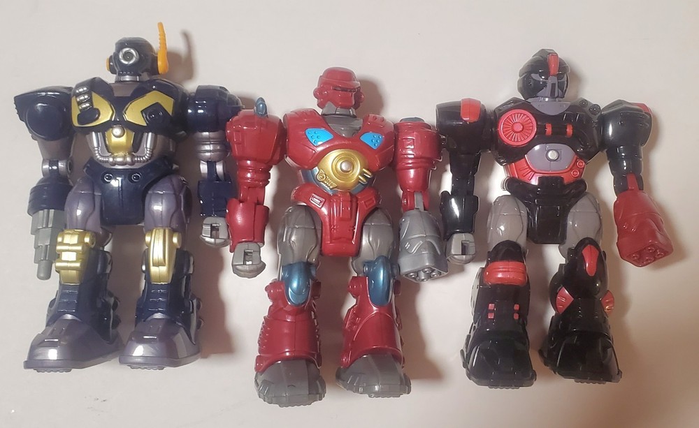 Hap-P-Kid  7" Walking Robot X3 untested