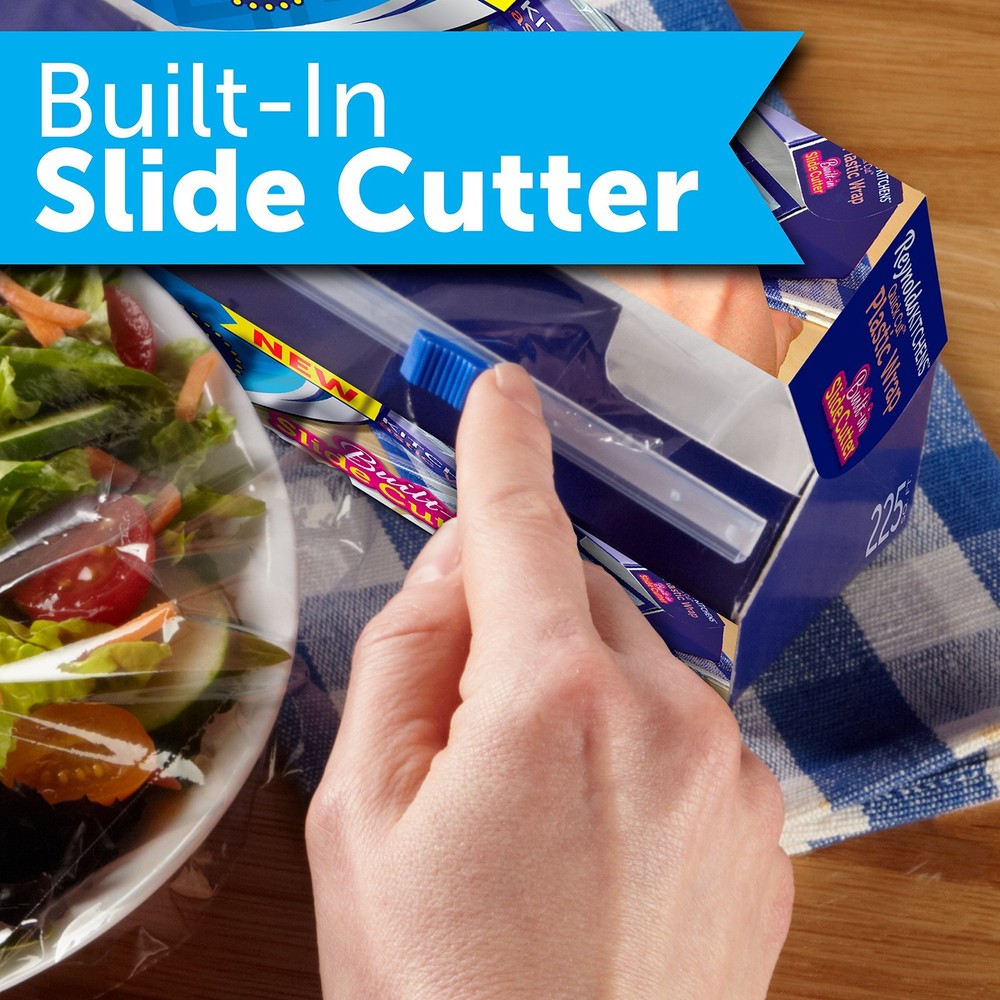 Kitchens Quick Cut Plastic Wrap, 225 Square Feet