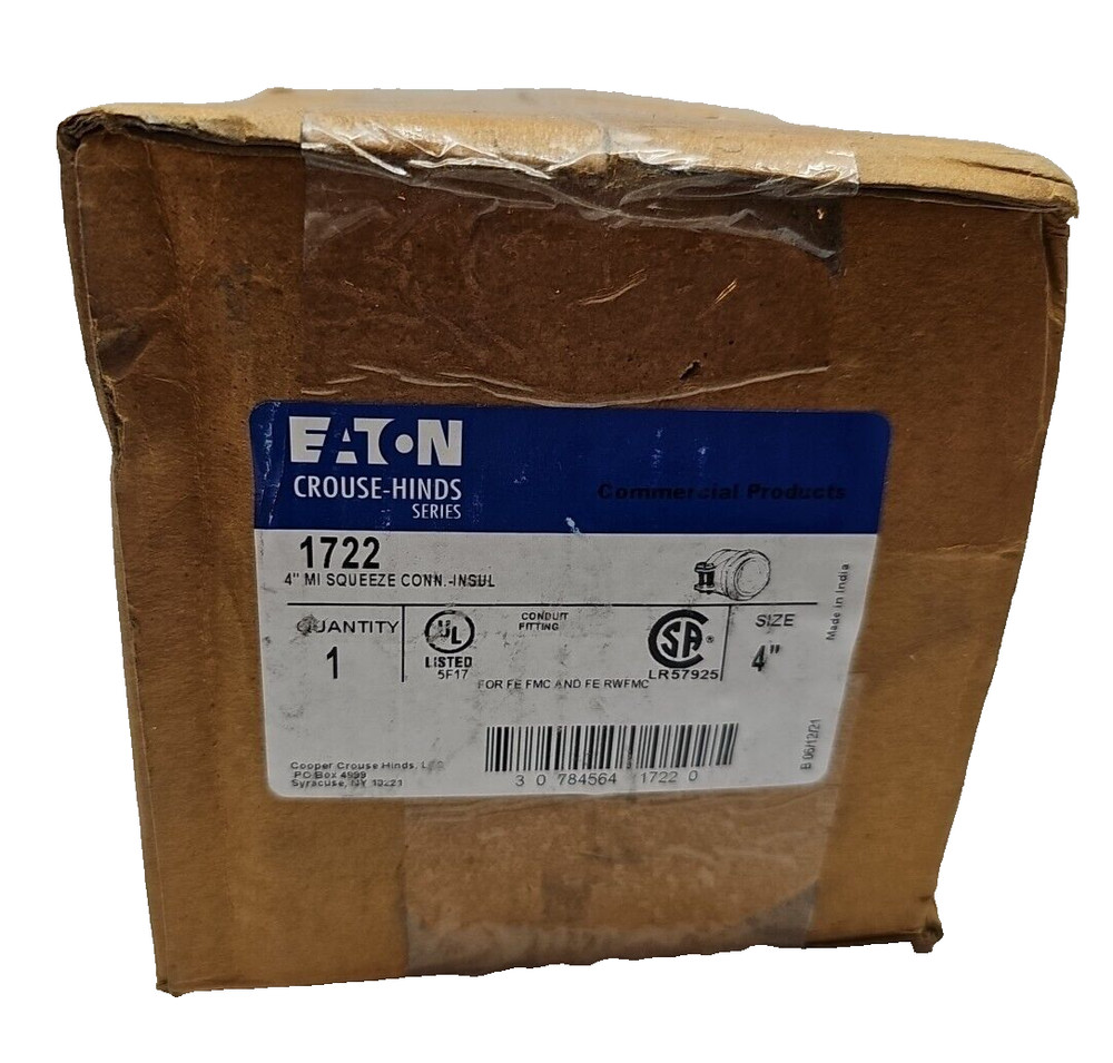 EATON 1722 - 4" MI SQUEEZE CONN INSUL