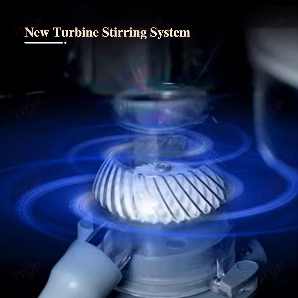 Multi-Function Commercial Coffee Machine Hot Cold Instant Coffee Maker 110V/220V