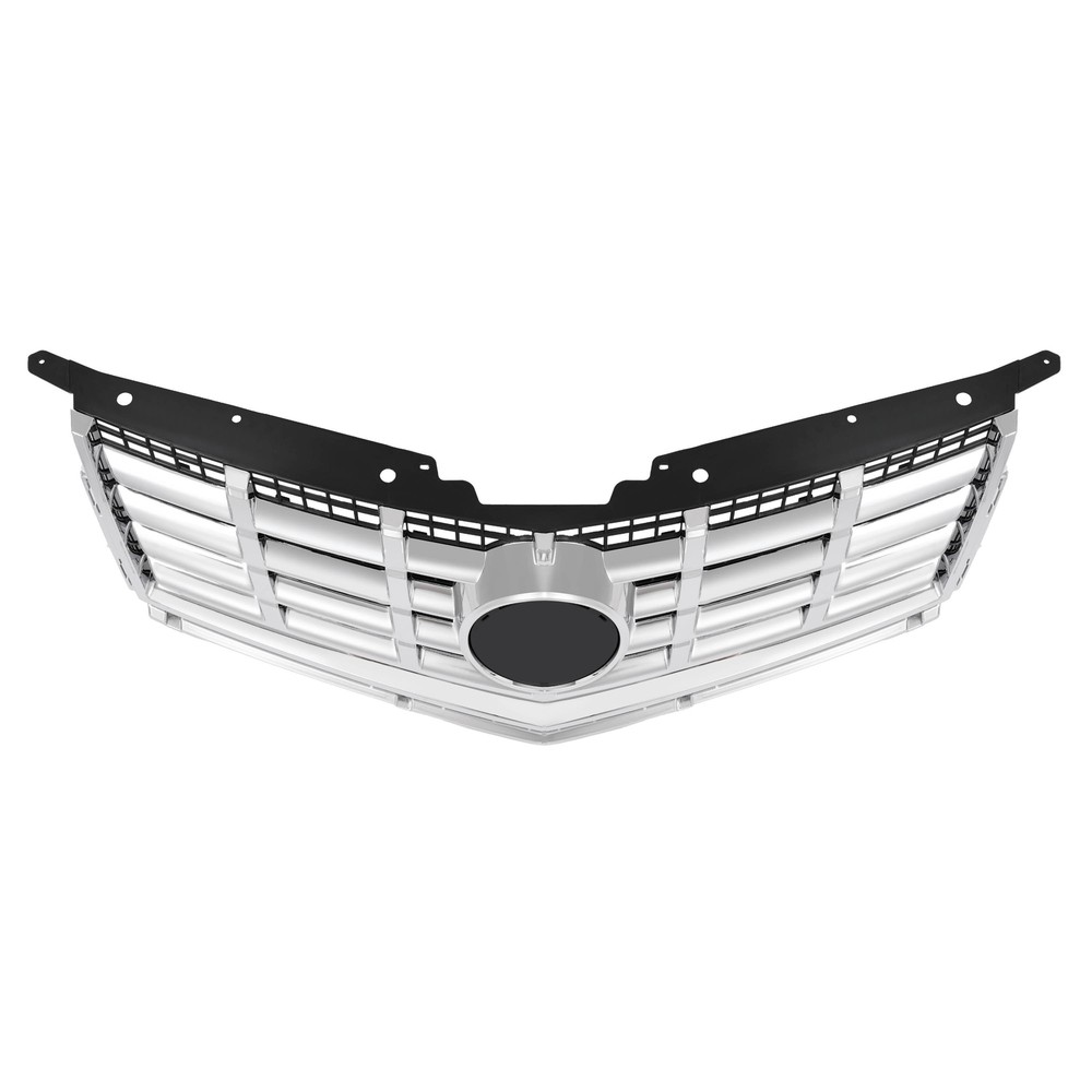 For Cadillac SRX 2013-2016 Front Bumper Upper Grille Chrome Trim Mesh Style