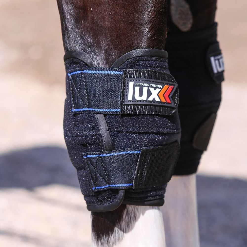 LUX Ceramic Therapy Knee Wraps for Horses | Infrared Therapy | Various Size