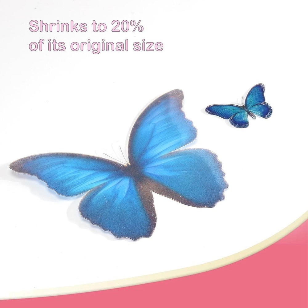 Printable Shrink Dink Sheets,Semi-Transparent Shrinky Films Papers for2178