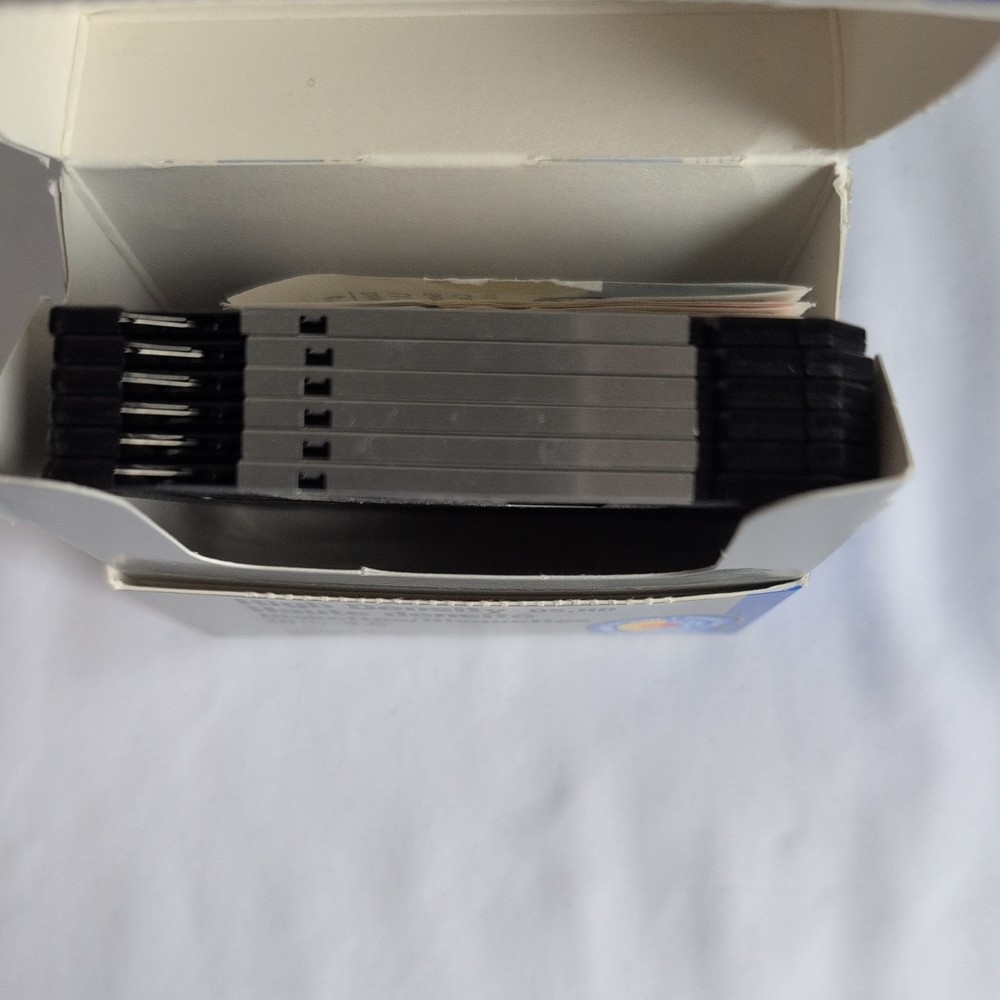 3M Imation 3.5" Floppy Disks 6 Diskettes 1.44MB High Density Formatted, open box