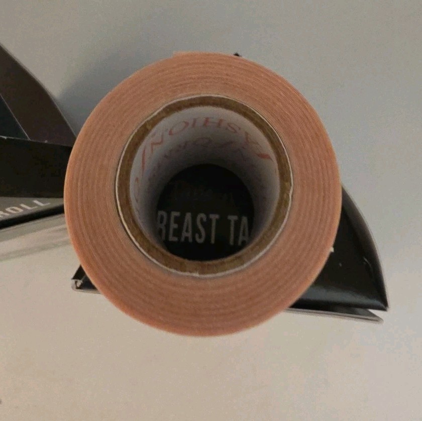 2 Boxes Lingerie Solutions Breast Tape & Shape Roll "Clear" 16.5' Adhesive