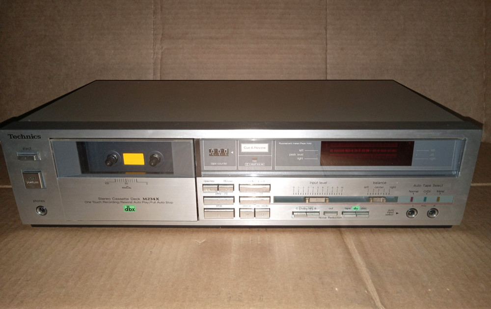 Technics RS-M234X Stereo Cassette Deck DBX Decoder