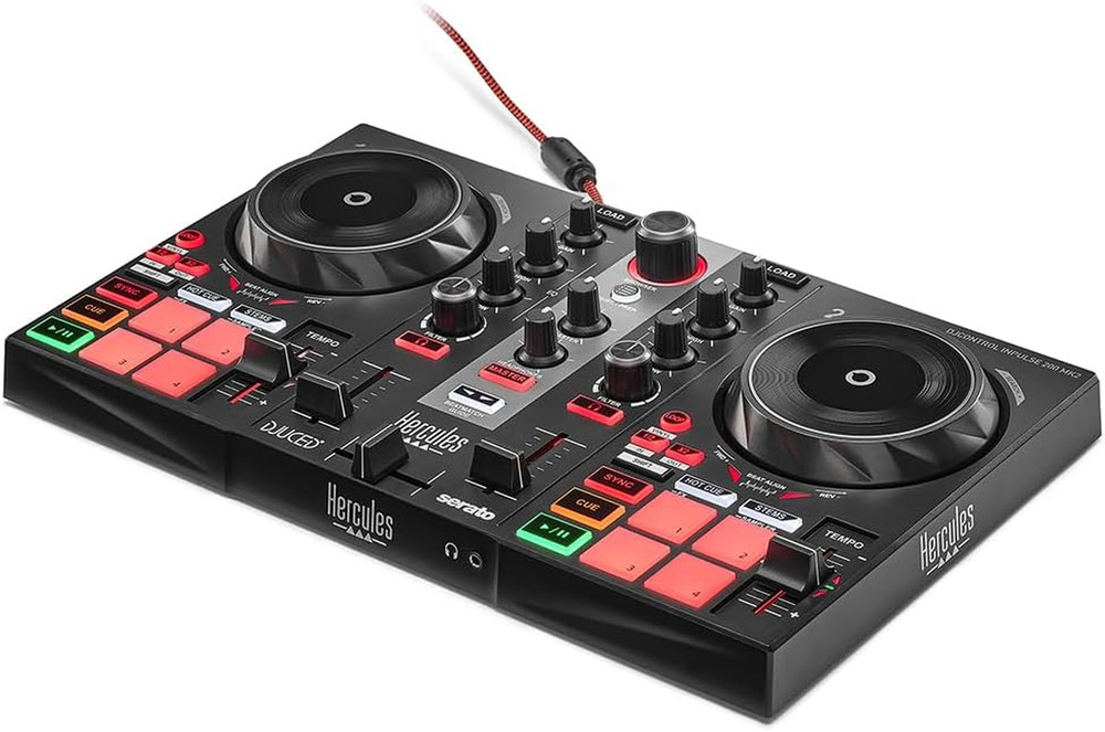 Djcontrol Inpulse 200 MK2 — Ideal DJ Controller for Learning to Mix — Software a