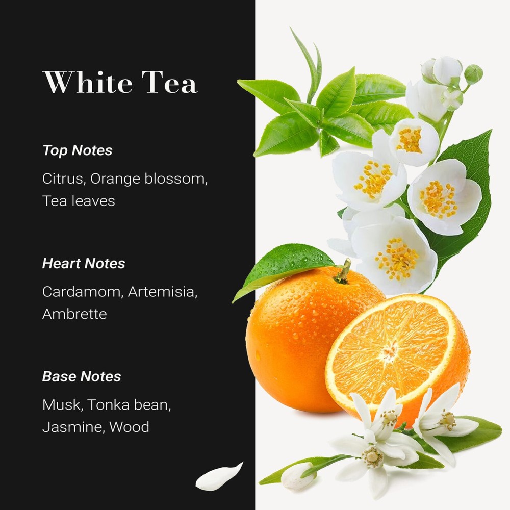 JCLOUD White Tea Hotel Diffuser Oil - 16.9 Fl Oz (500mL)