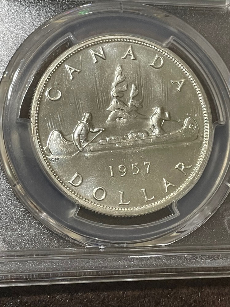 1957 Canada $1 NGC PL 66