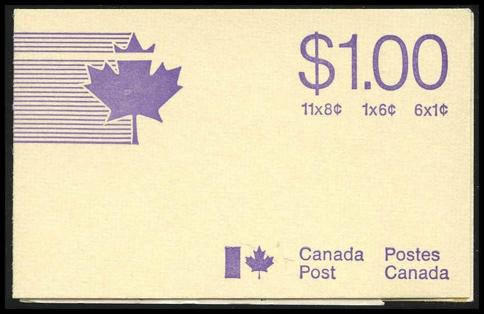 [OOS] Canada #BK75 MNH Booklet [586b]