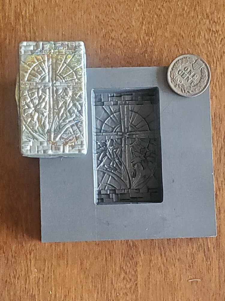 Cross Bar 3D Graphite  Mold for Gold Silver Copper  Melting Casting Refining