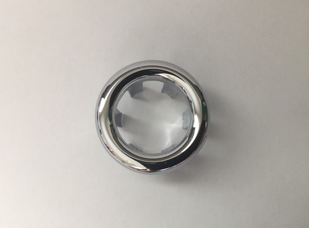 2x Bathroom Sink Overflow Covers