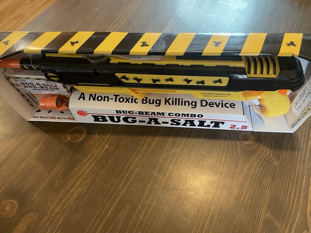 Bug-A-Salt Bug-Beam Combo. The Original Salt Gun.with Bug-beam Laser Kit