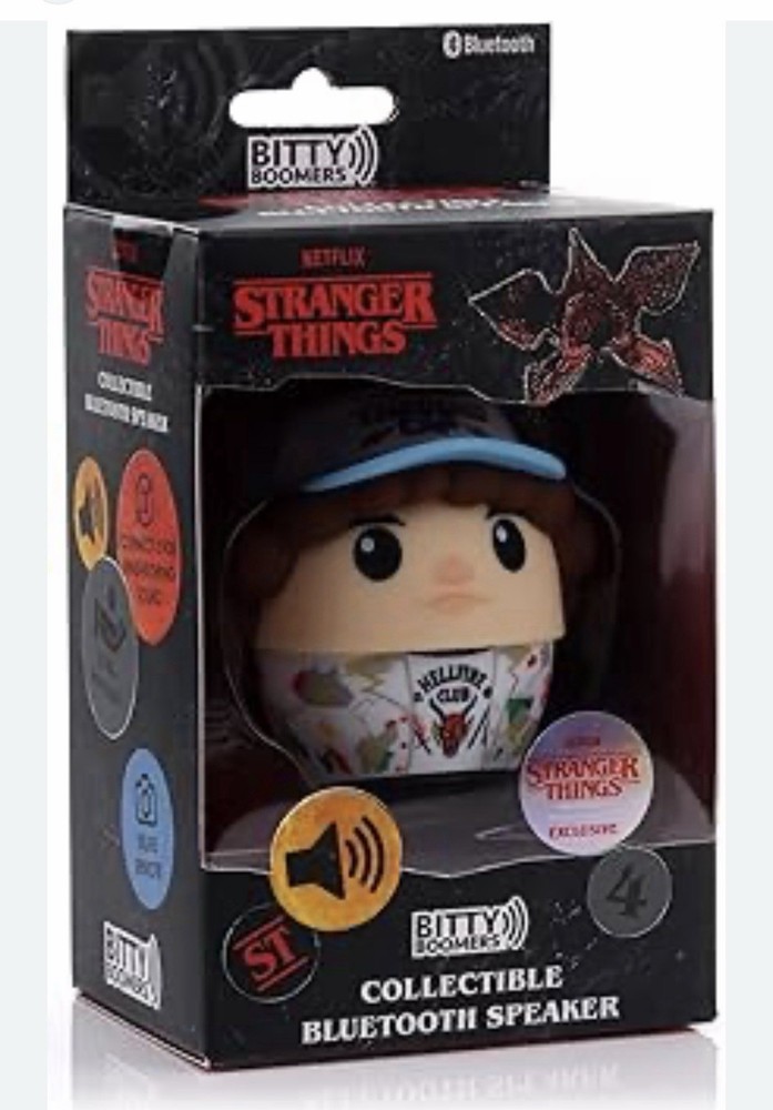 Stranger Things Exclusive Bitty Boomers Dustin Mini Speaker See Description