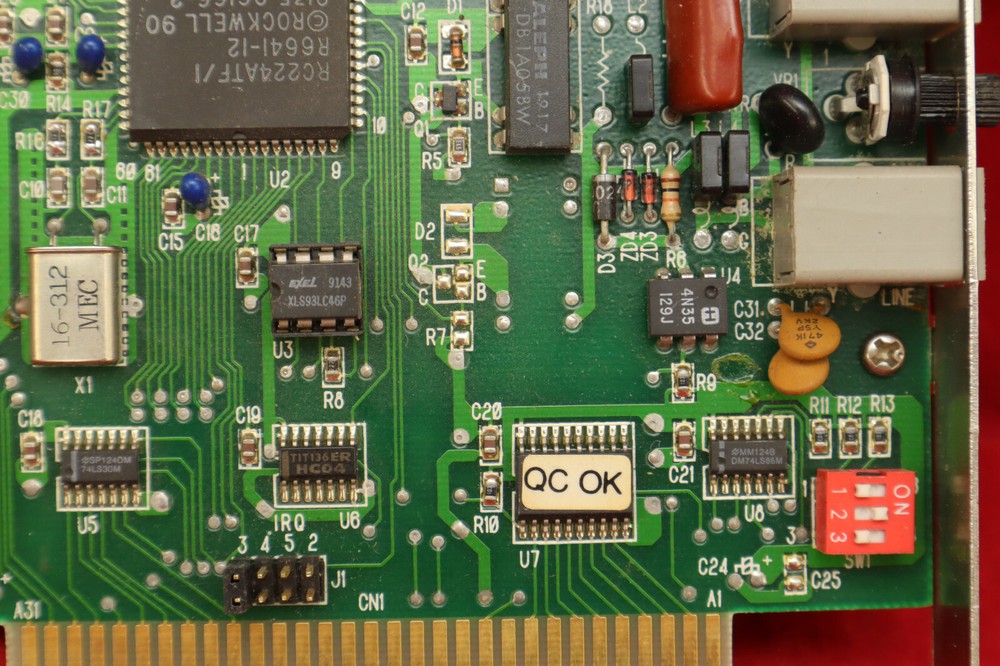 Hewlett-Packard HP FM9648HRA Internal Desktop Computer Modem Card