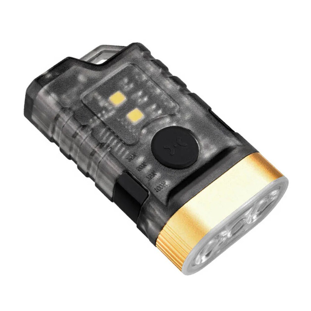 Multifunction Dimming Flashlight Light Keychain Waterproof Mini Usb Magnetic Led