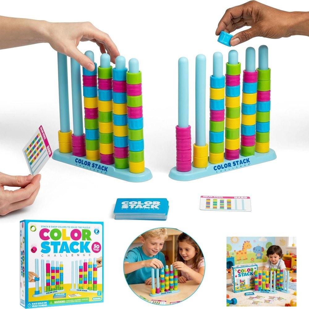 Creative Color Stack Challenge, A Fast-Paced Color Matching Puzzle Game