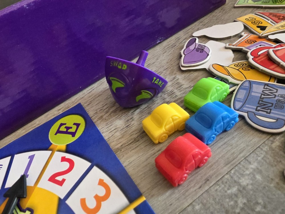 Learning Resources Reading Roadway Comprehension Game US Map Home School b205