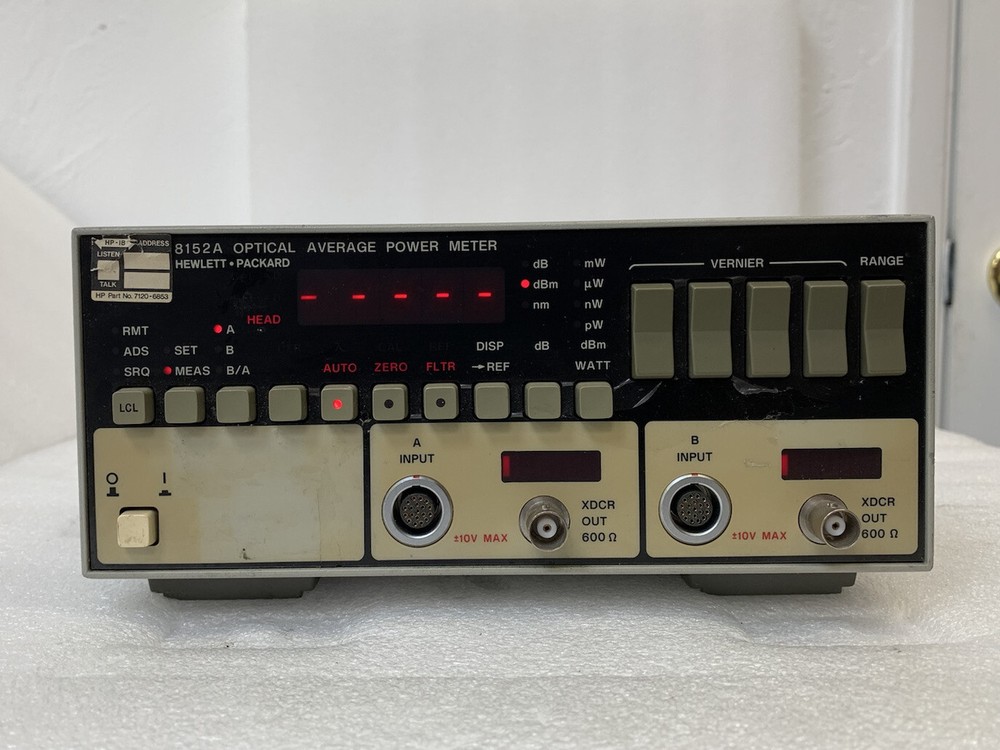 HP Agilent 8152A Optical Power Meter