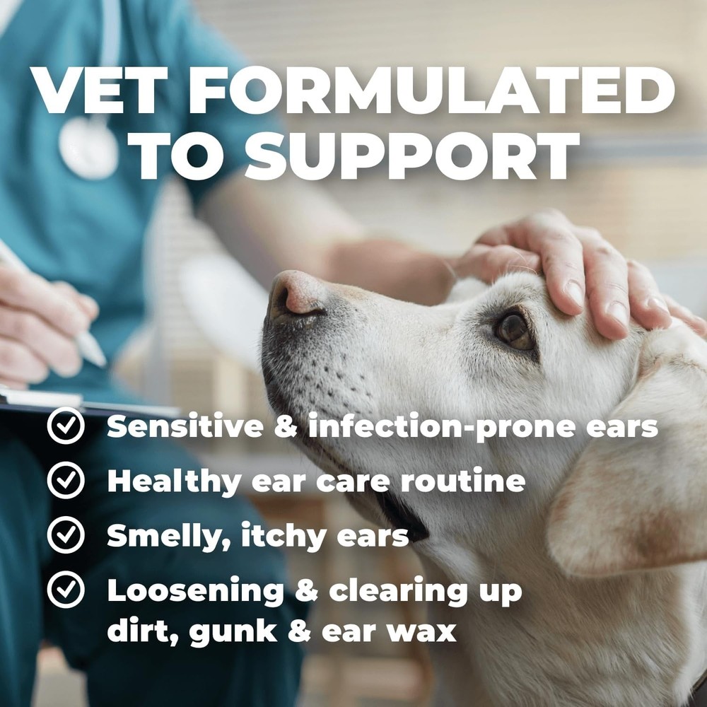 Powerful Pet Ear Cleaner — Pet Ear Cleaning Solution