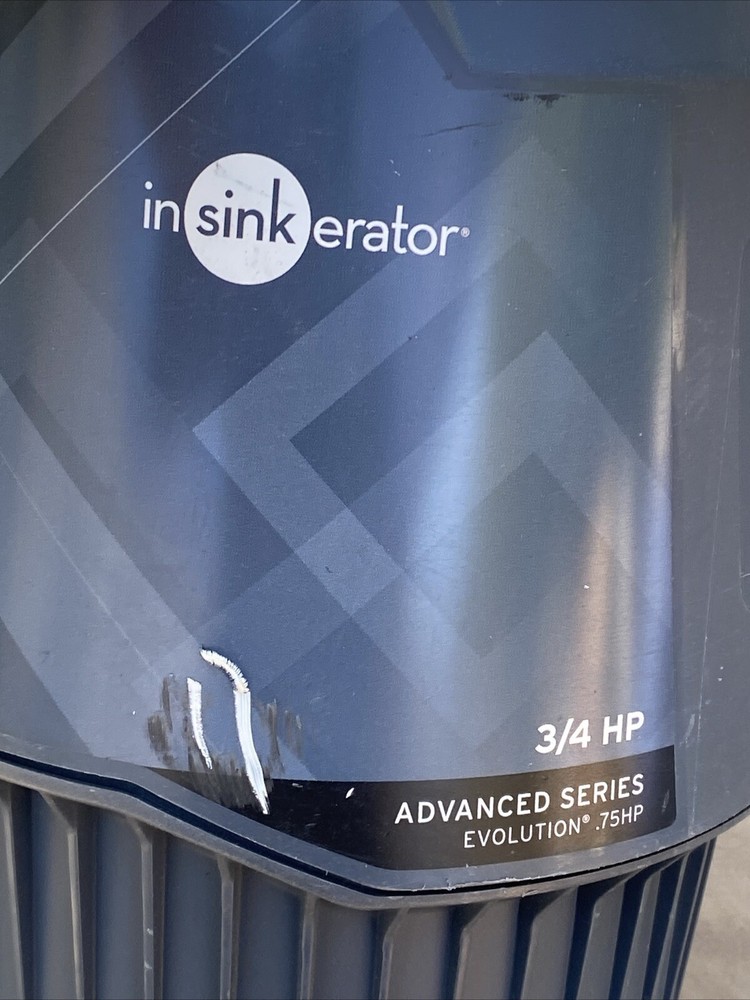 INSINKERATOR EVOLUTION 0.75HP 3/4 HP, ADVANCED SERIES EZ CONNECT CONTINUOUS FEED