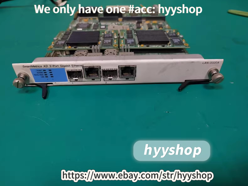 Spirent SmartBits Network Tester Module LAN-3320A Network Tester/hyy/