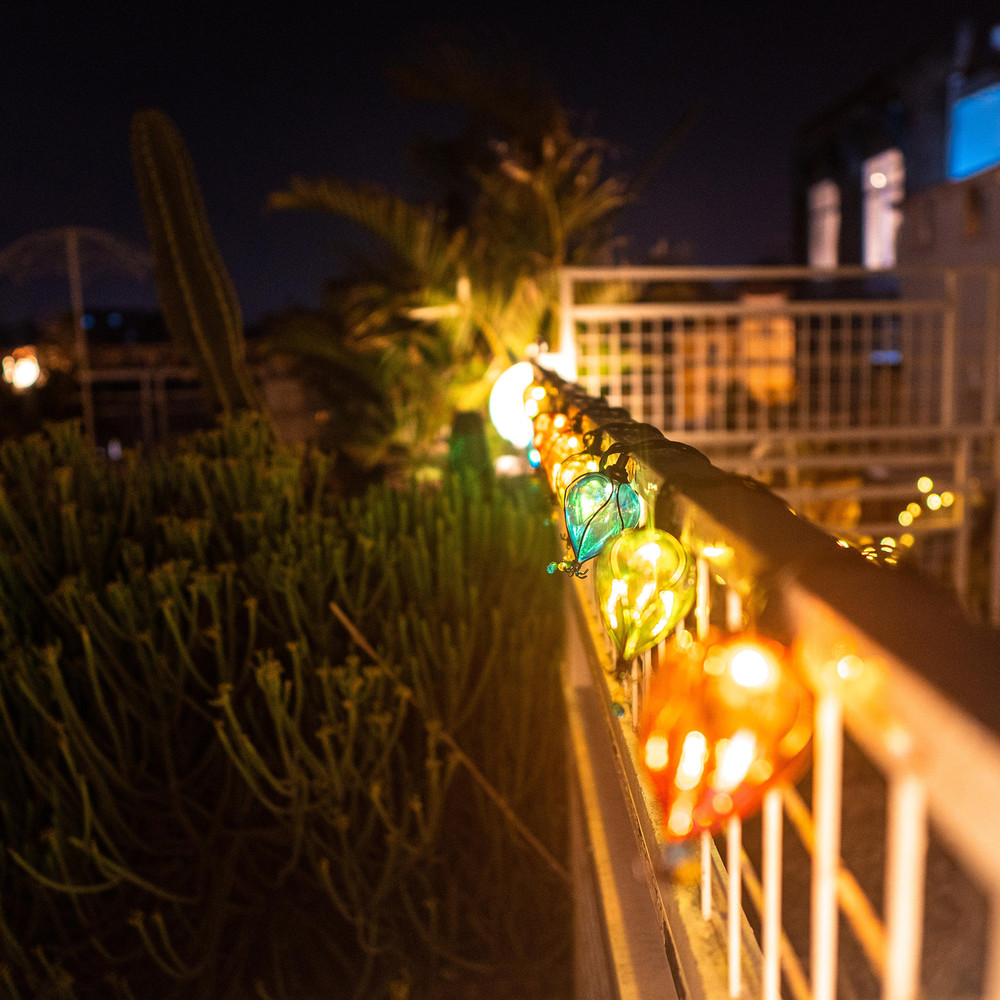 Multicolor Balloon Shape Tear Drop String Lights Shatterproof backyard 10-Count