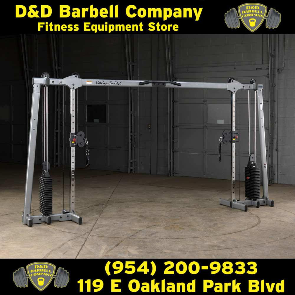 Body Solid Deluxe Cable Crossover GDCC250 Selectorized Home Gym Exercise Station