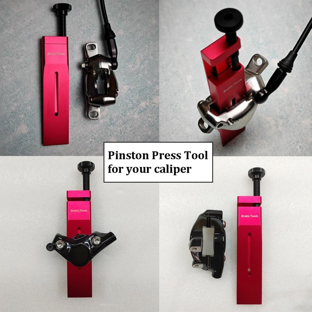 BININIU Brake Tool for Sram, Bike Ultimate Piston Press Small, Red