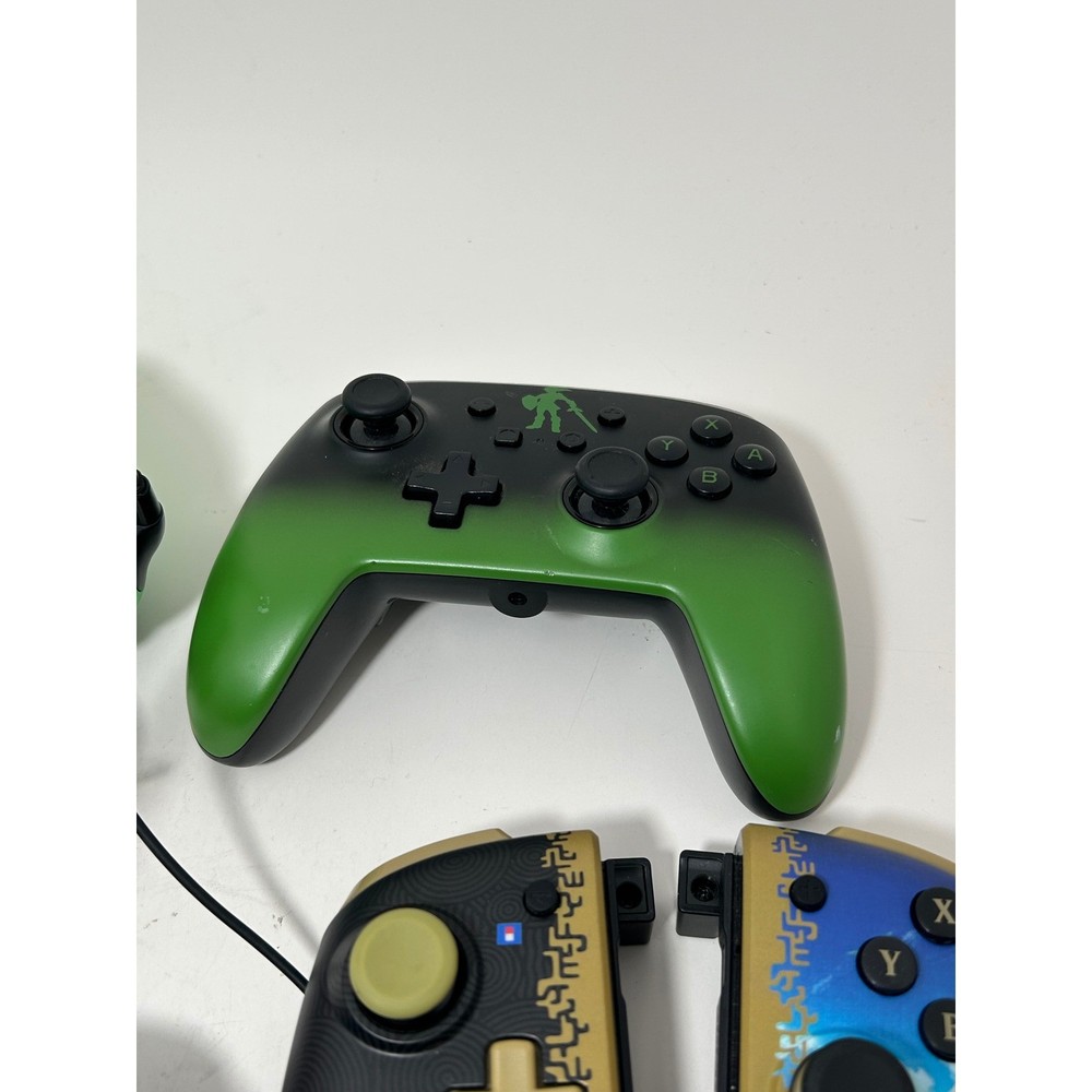 Nintendo Switch Zelda Controller Bundle PDP Rematch HORI Split Pad Pro Headset