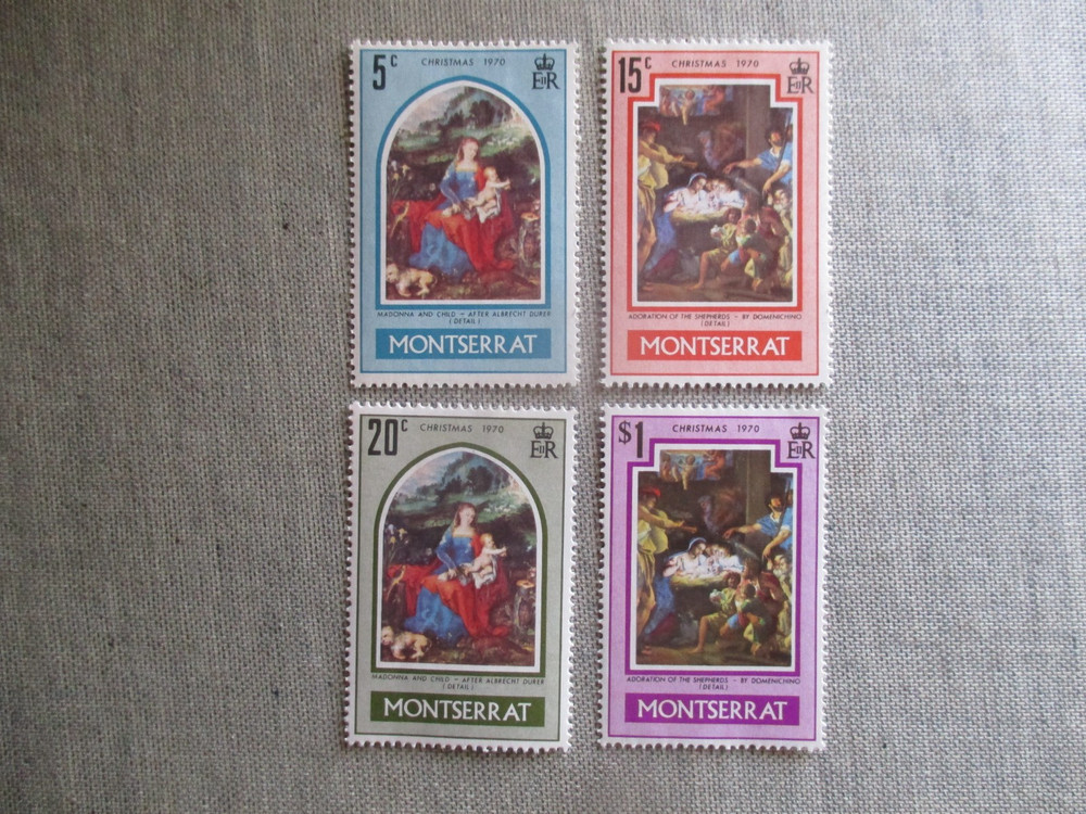 Montserrat, Scott# 244-247, MH