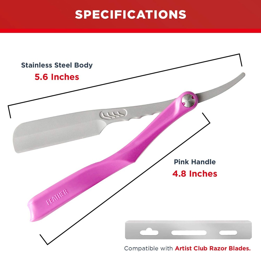 Artist Club Wine SS Folding Handle Razor