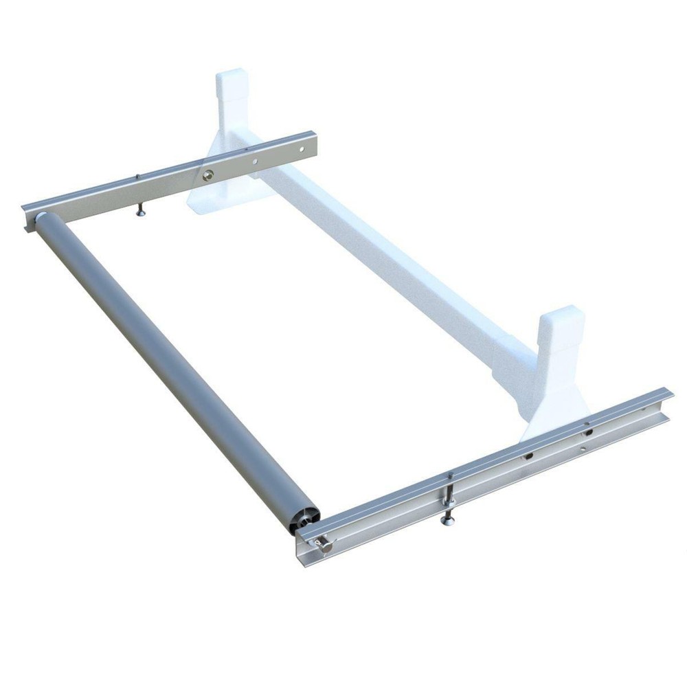 Silver Vantech H1 49" Roller System with 24" Long Extension Plate