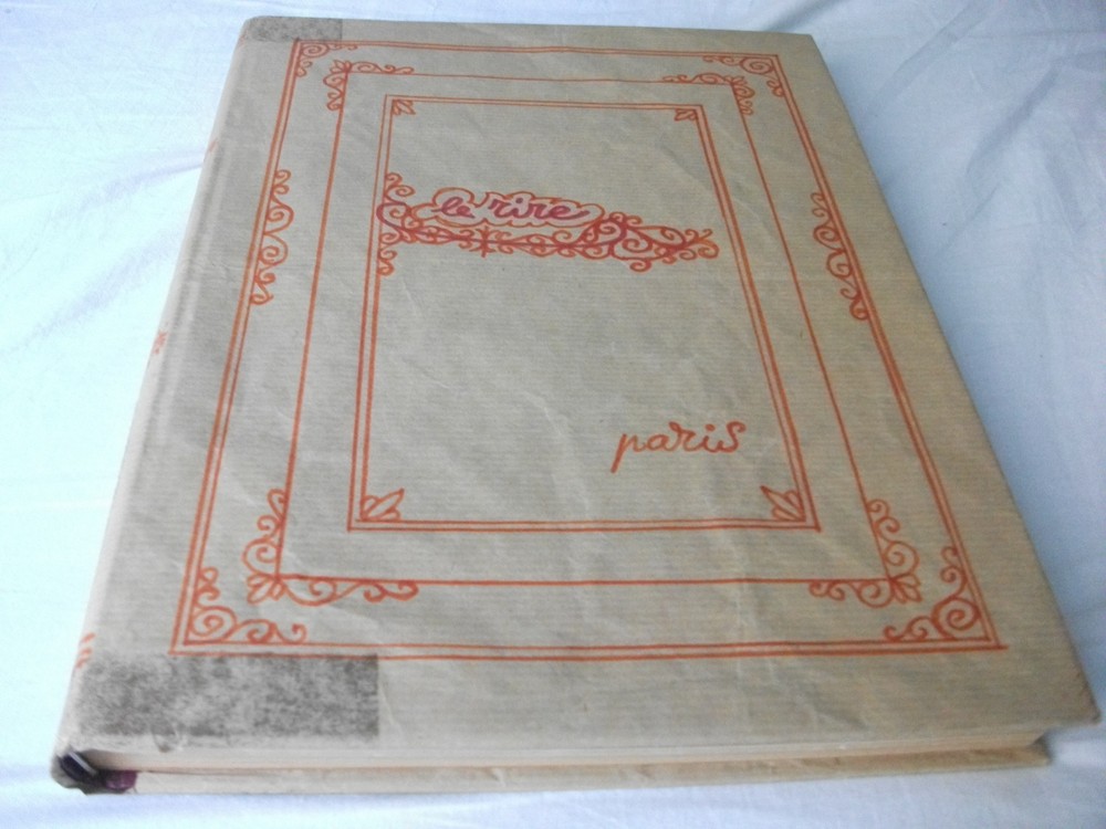 Le Rire Hardcover Book Containing 16 Issues 1940s