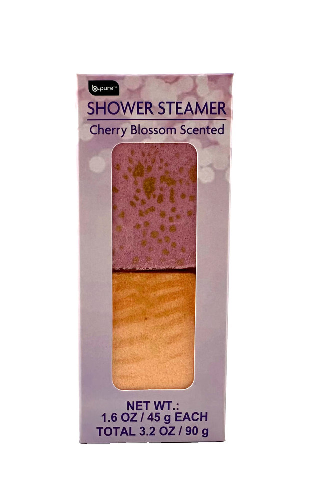 B-Pure Shower Steamer Cherry Blossom Scented - 2 Pack