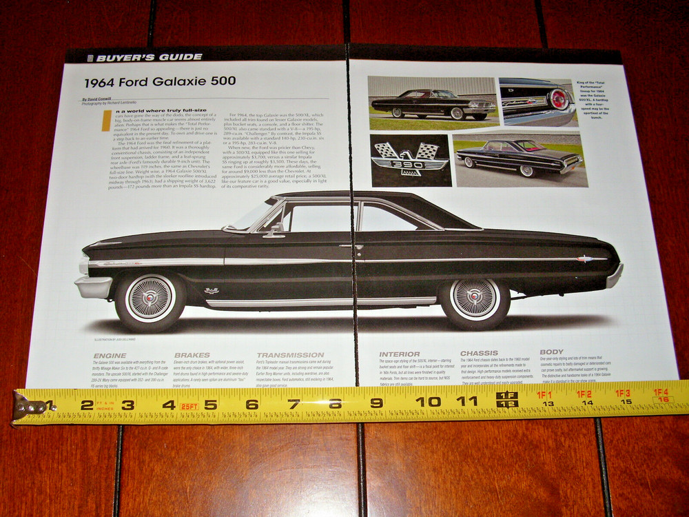 1964 FORD GALAXIE 500 - ORIGINAL 2017 ARTICLE