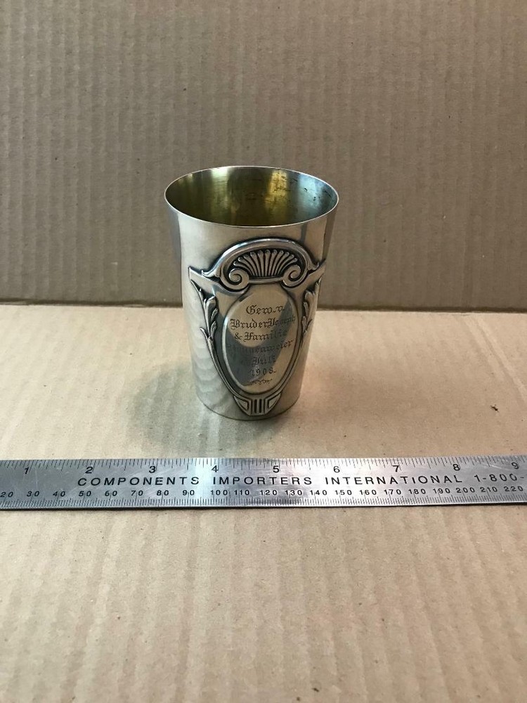 Wilhelm Binder 800 silver cup  135g