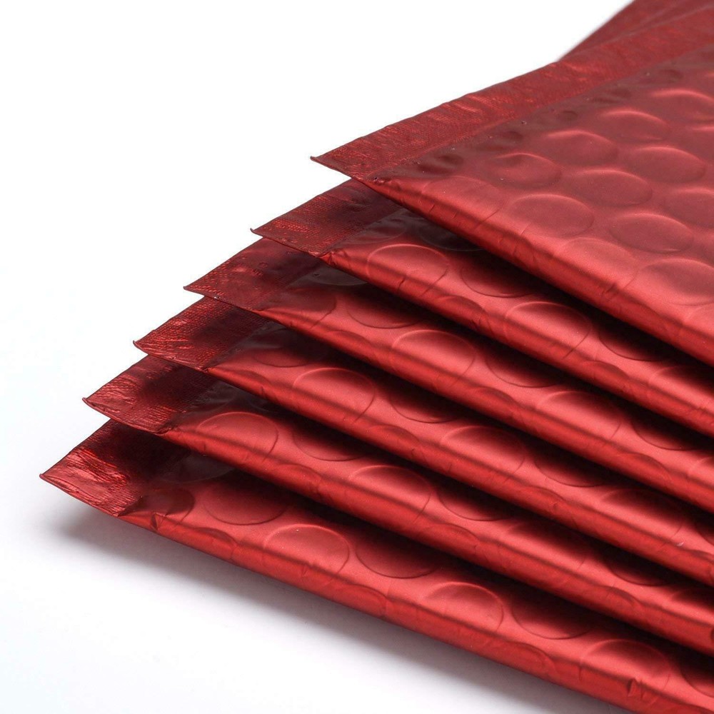 Any Size Color MATTE METALLIC Poly Bubble Mailers Mailing Padded Envelopes USA